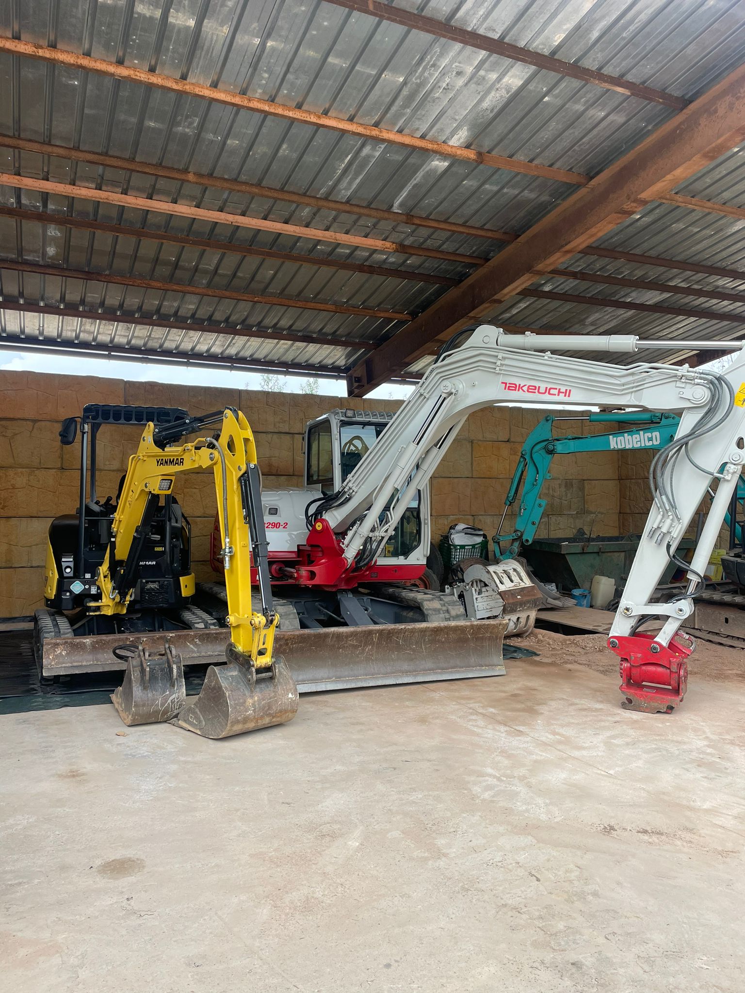 Maquinaria excavaciones