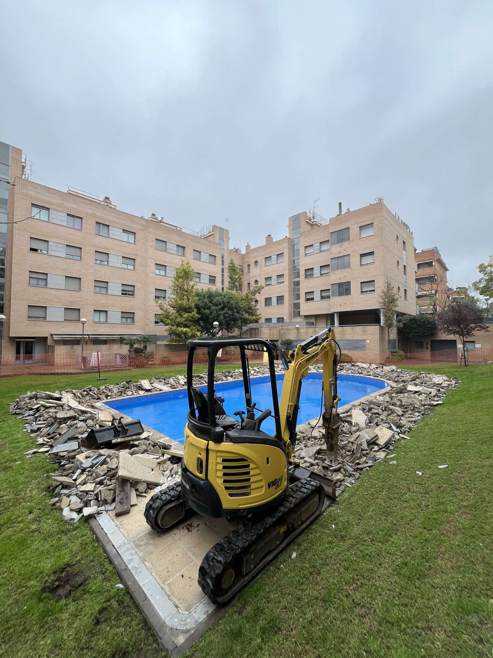 Piscina en proceso